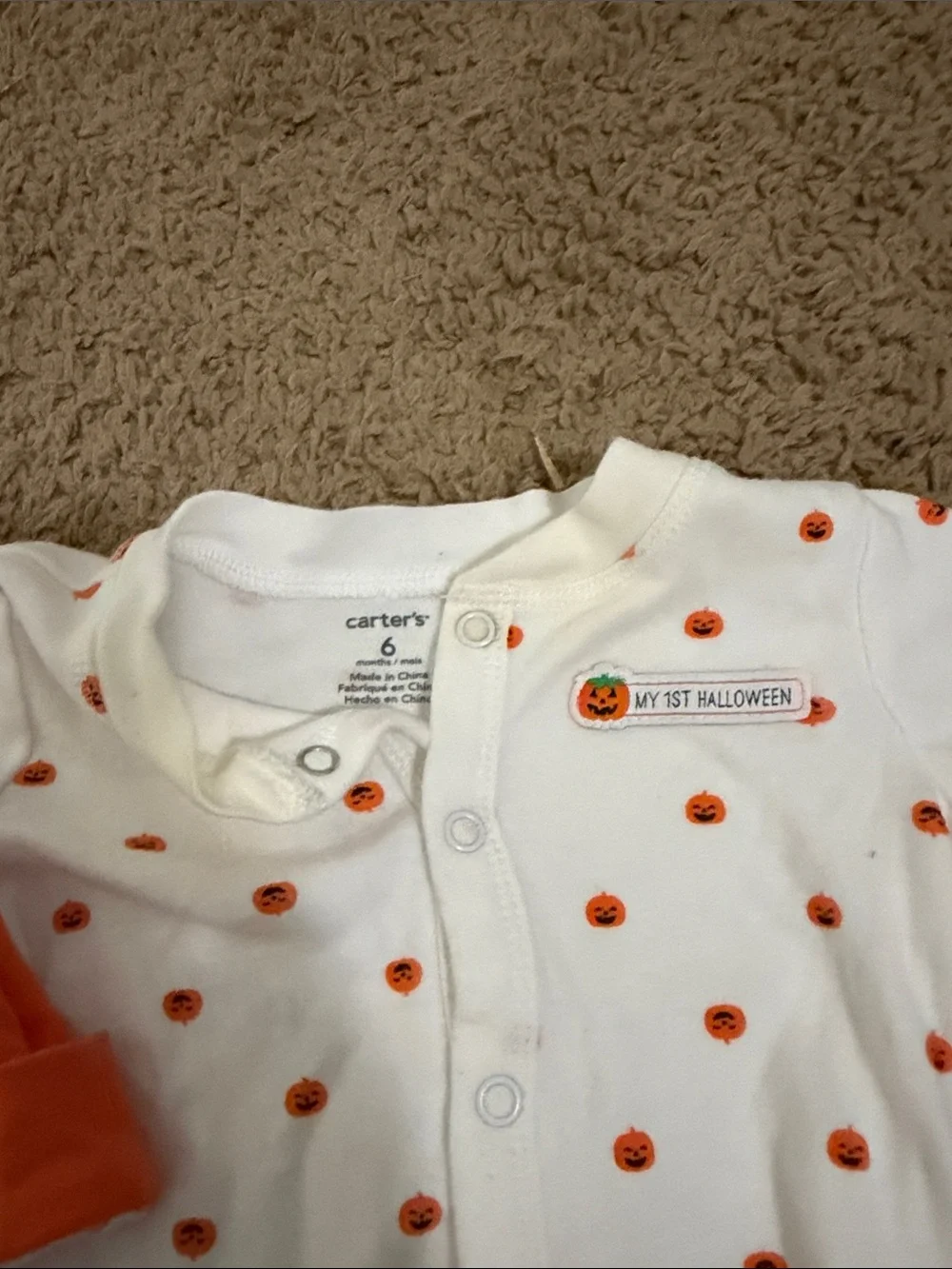 My First Halloween set- size 6 months